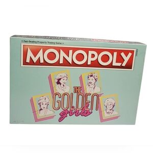 Monopoly The Golden Girls Board Game TV Show Edition Complete